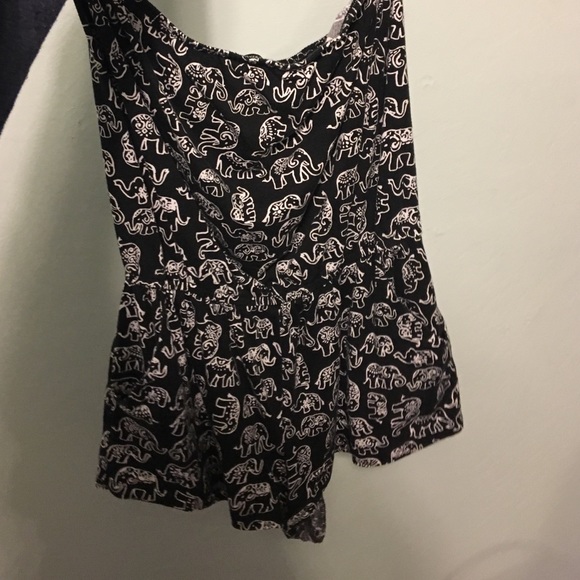 Elephant romper(forever 21)
