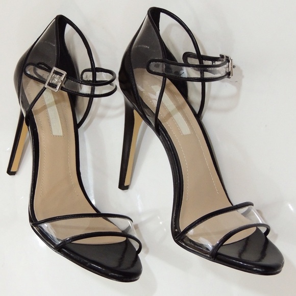 bcbg clear heels
