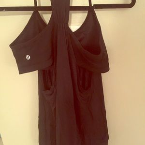 My favorite Lululemon yoga top with built in bra