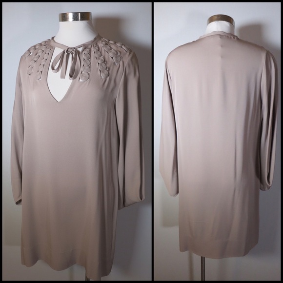 DVF Arria Silk Cutout Dress - Picture 2 of 4