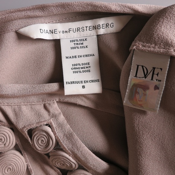 DVF Arria Silk Cutout Dress - Picture 4 of 4