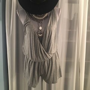 Grey romper