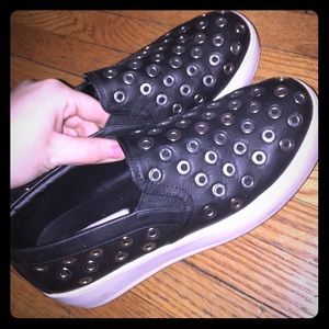 Steve Madden Edgy Slip On Sneakers