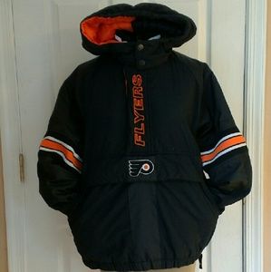 Boys Winter Coat Philadelphia Flyers Half Zip