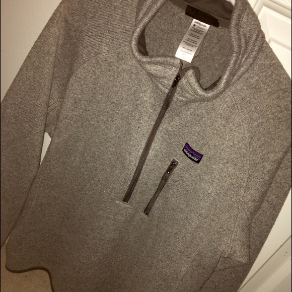 Grey Patagonia pullover