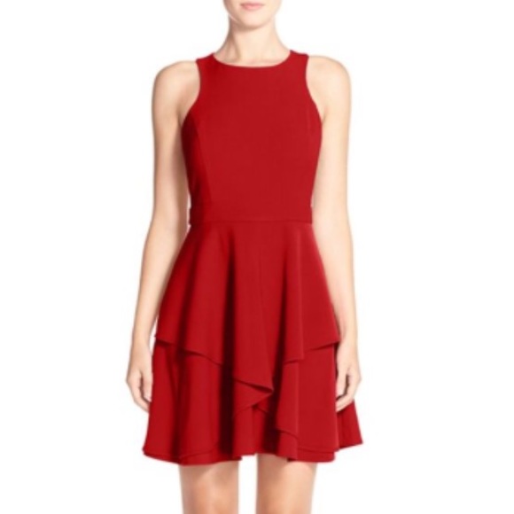 Adelyn Rae red dress - Picture 1 of 4