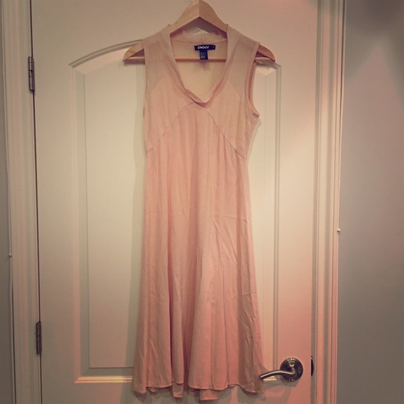 Pretty pale pink DKNY dress
