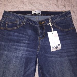 Brand New Jolt Faded Dark Wash Skinny Jeans