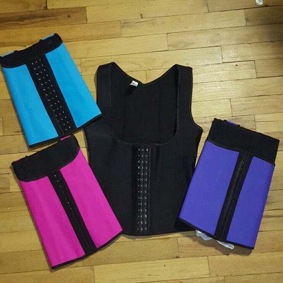 LATEX CORSET VEST WAIST TRAINER SHAPER - Picture 4 of 7