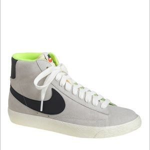 Nike for J Crew Blazer mid suede high top sneakers