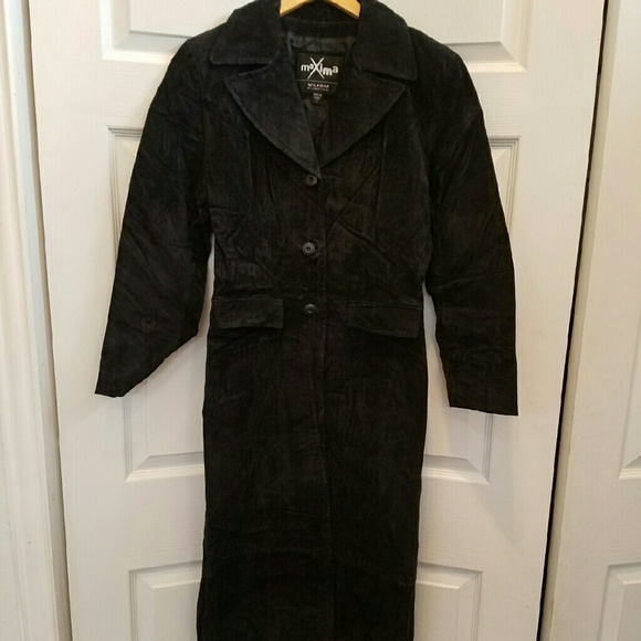 Leather Trench Coat