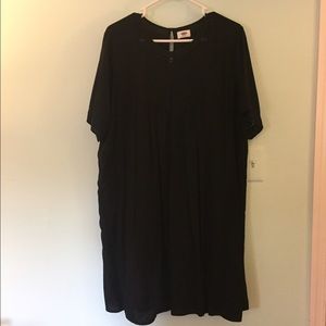 Old Navy Pleated Short Sleeve Dress--Size XL