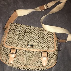 Coach messenger bag