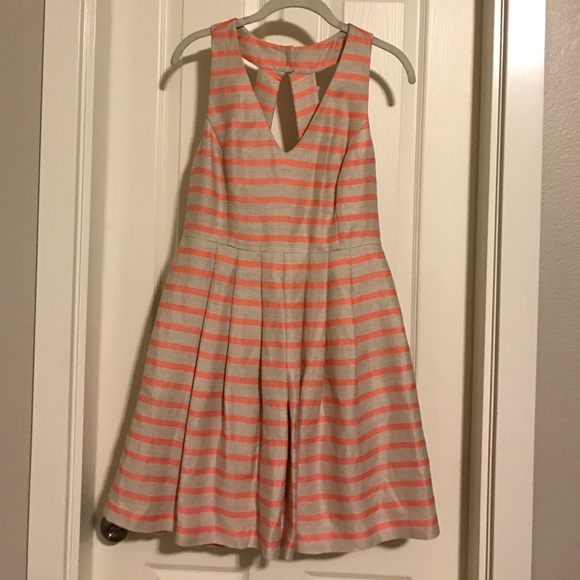 New Banana Republic knee length crossback dress.