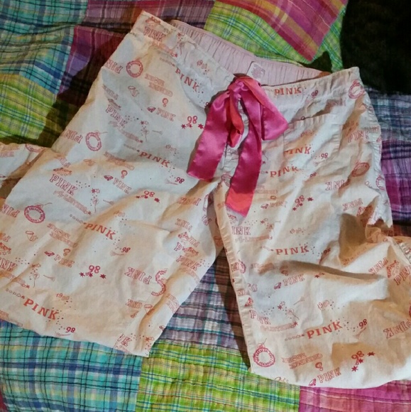 Pink pj pants