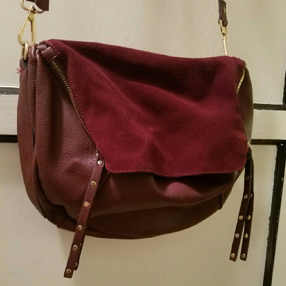 Burgundy purse. My favorite...I have 2.