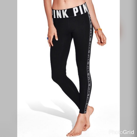 VS Pink Black, White, & Marled Ultimate Legging