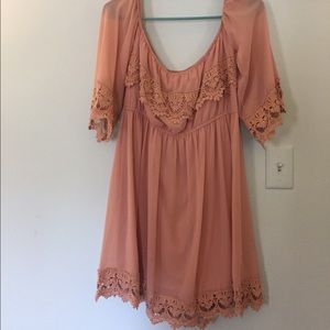 Altar'd State Off-the-shoulder Dress-- Size L