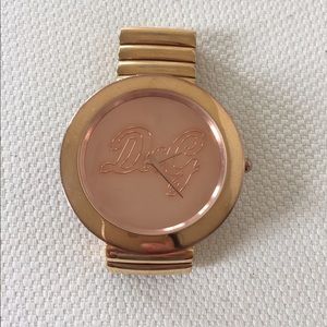 Dolce and Gabbana rockability rose gold watch