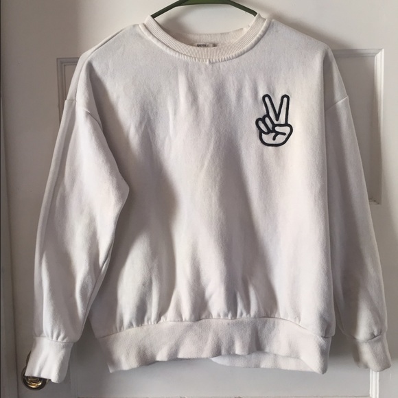 White Pullover Sweater