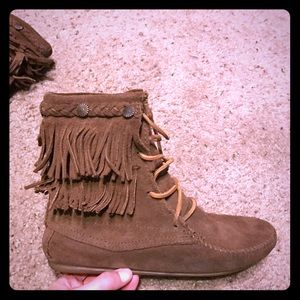 moccasin booties