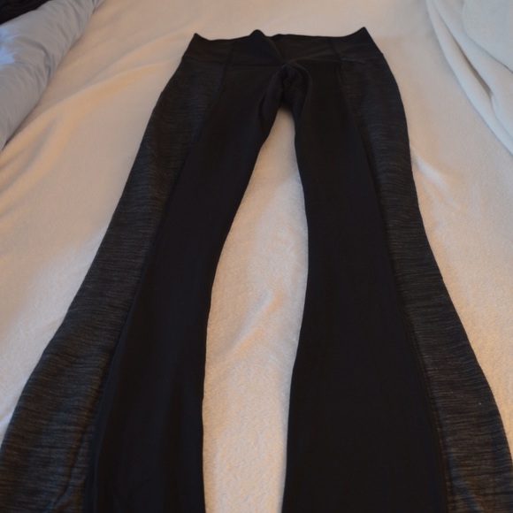 Lululemon Black Flared Leggings