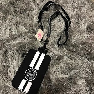 Black/white VS PINK Lanyard