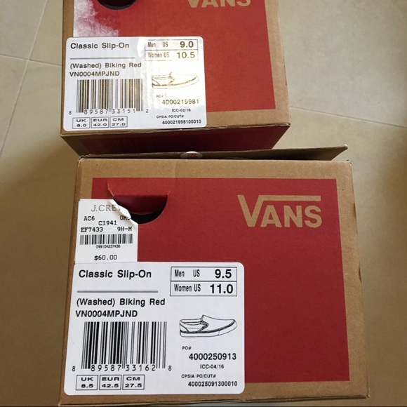 🎈2xHost Pick 🎈Vans for J.Crew Sneakers - Picture 6 of 6