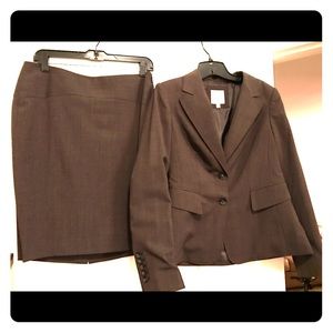 Brown Suit from The Limited