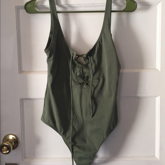 Green Bathing Suit