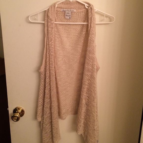 American Rag sleeveless cardigan