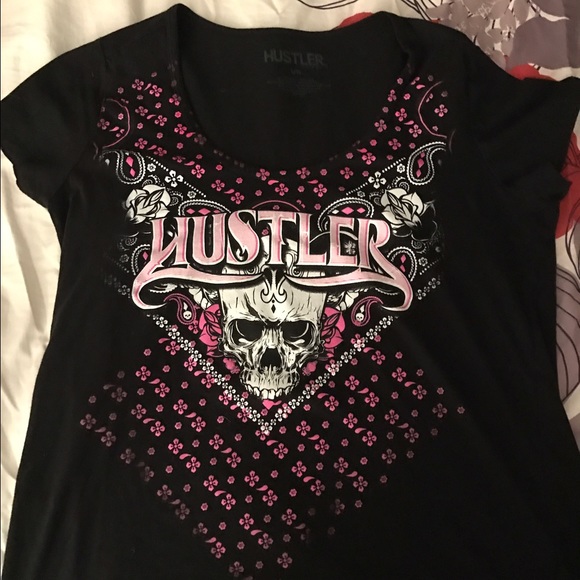 Hustler brand new tee