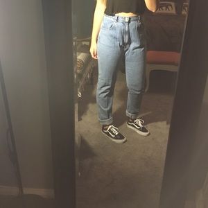 Vintage mom jeans / boyfriend jeans