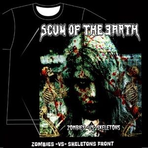 Zombies VS. Skeletons T-shirt