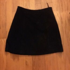 Leather skirt