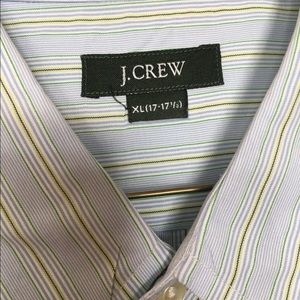 Men's J Crew Striped shirt XL 17-17.5
