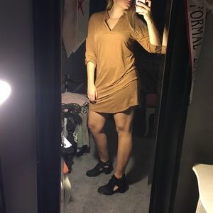 Velvet dress. Cute and causal