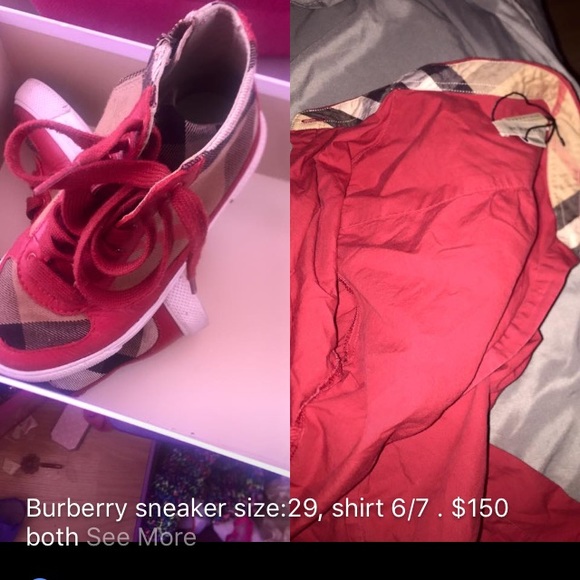 Burberry girls - Picture 1 of 1