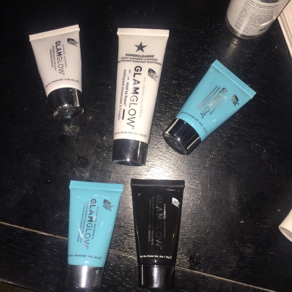 Glamglow masks and cleanser