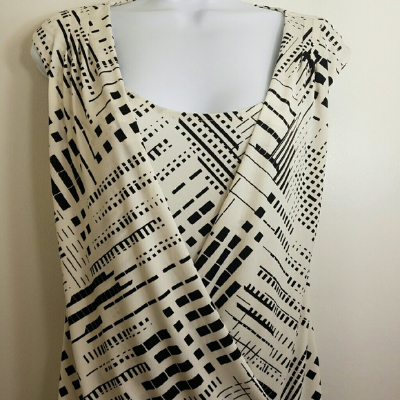 White House Black Market Ivory Halter Top XS