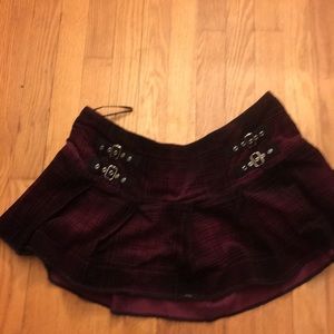 Used once mini skirt