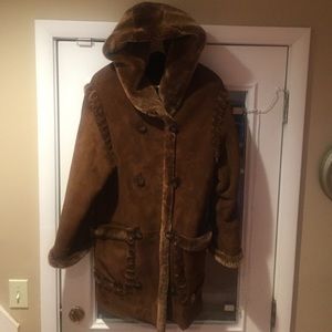 Shearling coat