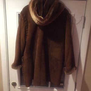jean guise lambskin coat