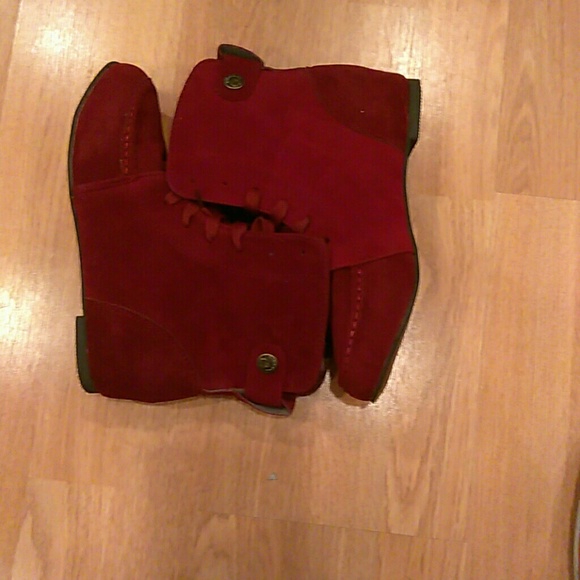 Faux suede shoes - Picture 3 of 4