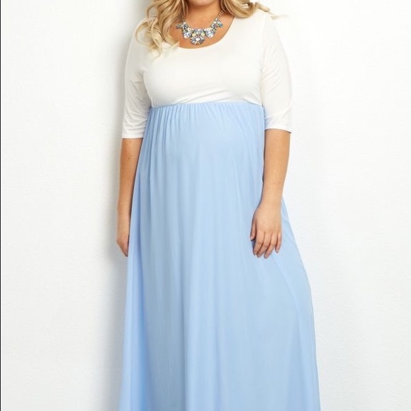 Pink blush maternity