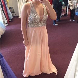 BEAUTIFUL PINK PROM DRESSS