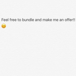 Feel Free To Bundle And Make Me An Offer! 😊