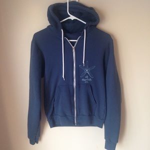 AK Starfish Co Zip Up Hoodie