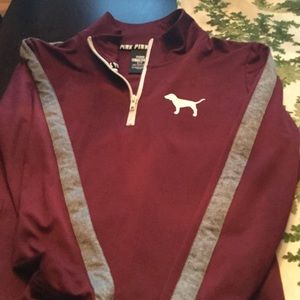 Pink 1/2 zip