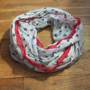 Anchor Infinity Scarf